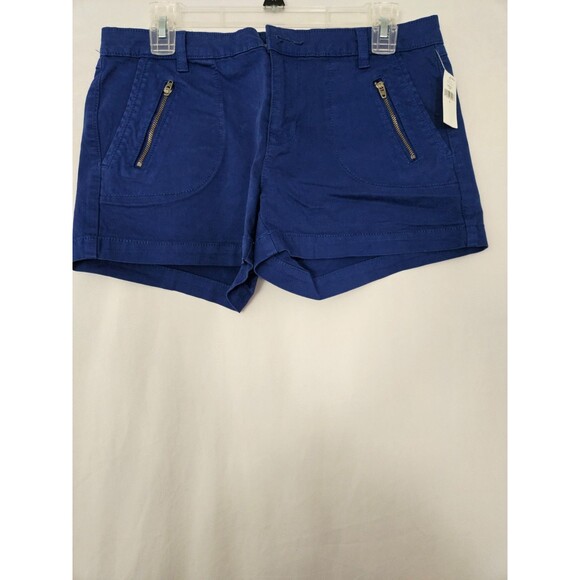 Khakis By GAP Blue.  3” Inseam Classic Fit, Stretch, Sits Below Waist - Picture 1 of 9